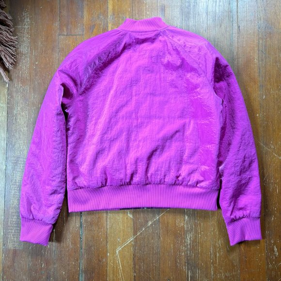 Lululemon Non Stop Bomber Reversible Ripened Raspberry EUC - Picture 8 of 11